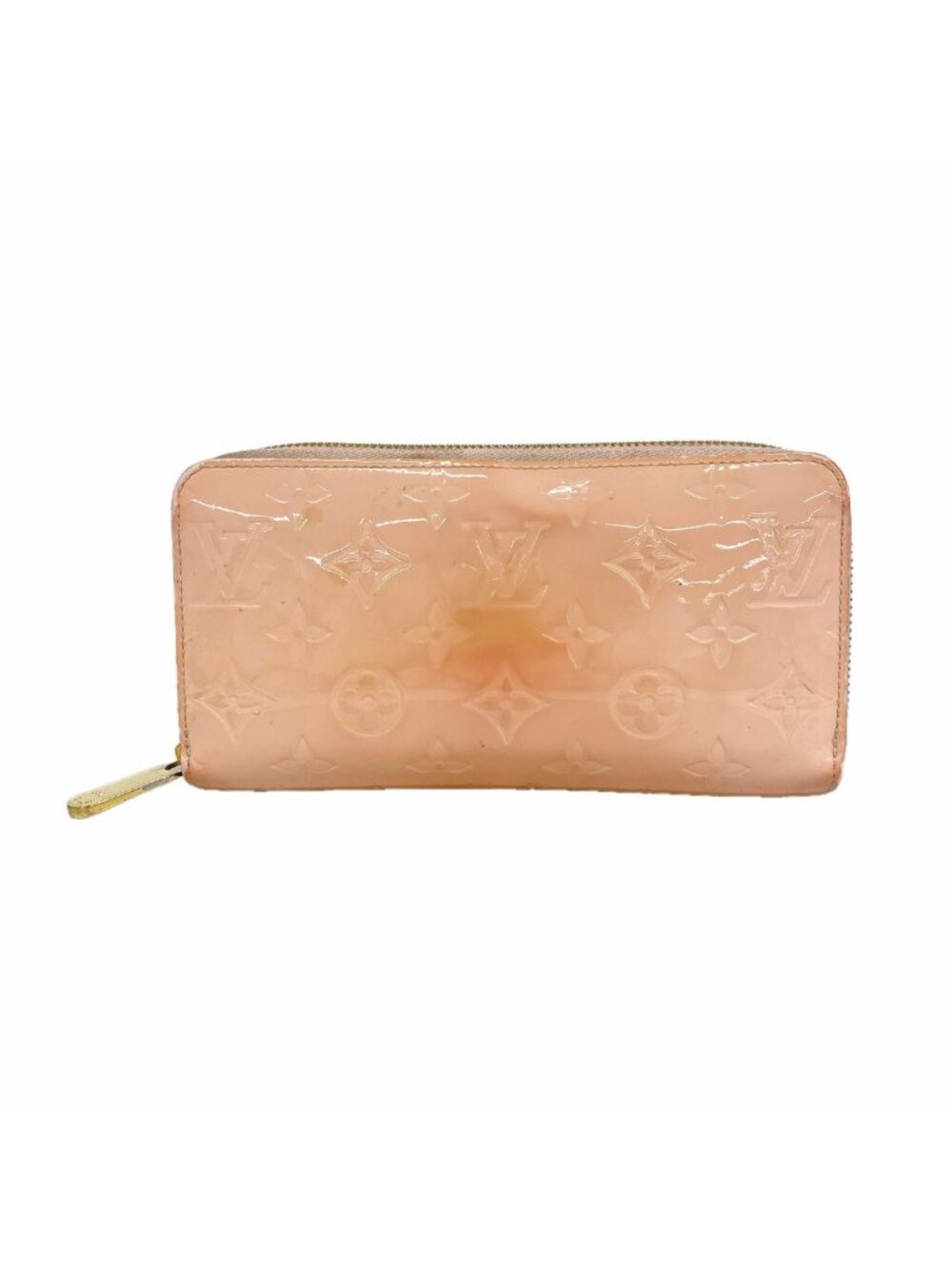 Louis Vuitton Wallet Vernis Zippy Rose Ballerine